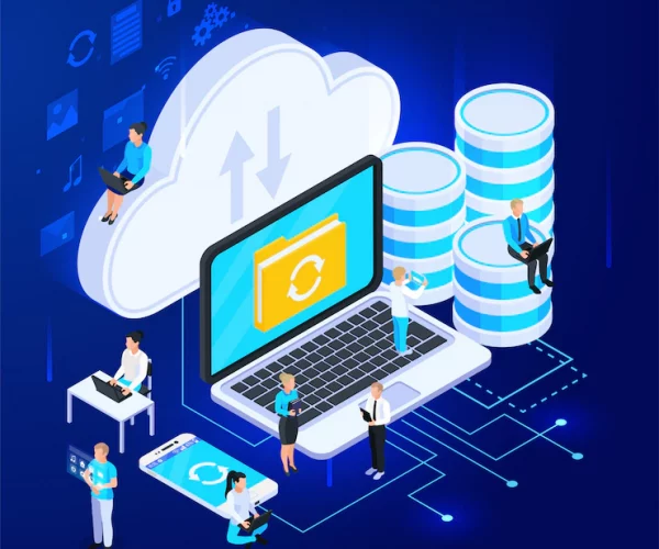 cloud-services-isometric-composition-with-flat-silhouette-pictograms-big-cloud-storage-with-people-vector-illustration_1284-30499